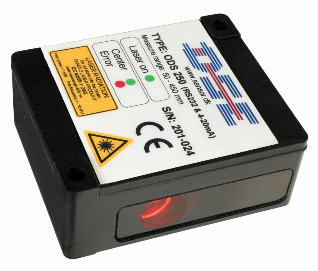 Compact Line Non Contact Distance Measurement Sensor